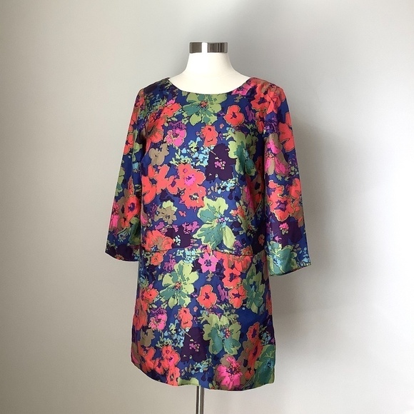 J.Crew‎ Jules Dress in Ashbury Floral 100% Silk MSRP $188 - Picture 16 of 16